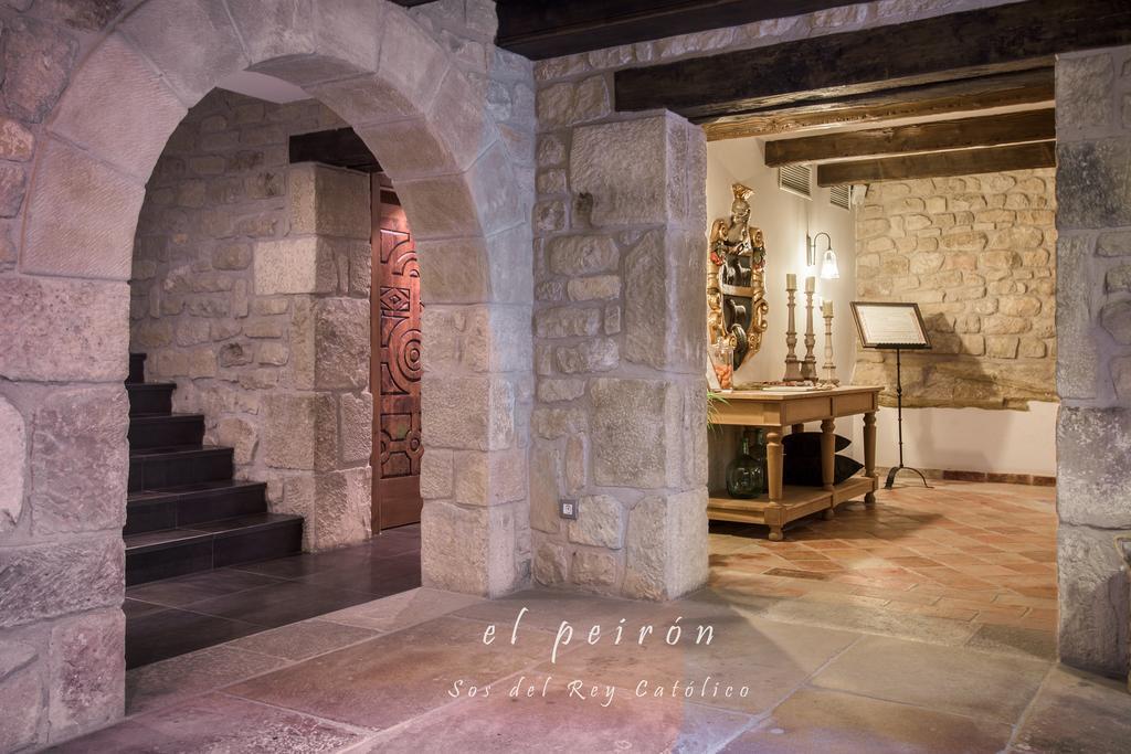 El Peiron Hotell Sos del Rey Católico Eksteriør bilde
